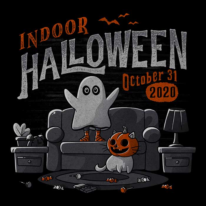Cozy Indoor Halloween Men's and Women's Tank Tops