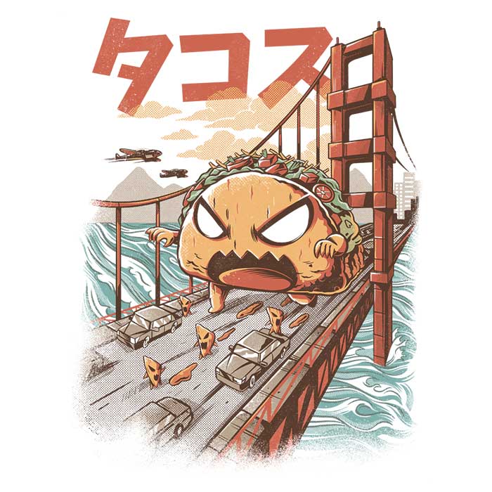 Ilustrata's Takaiju Men's Classic Ringer T - Shirt