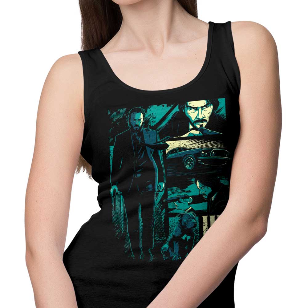 Comfortable W-I-C-K Men's and Women's Tank Tops