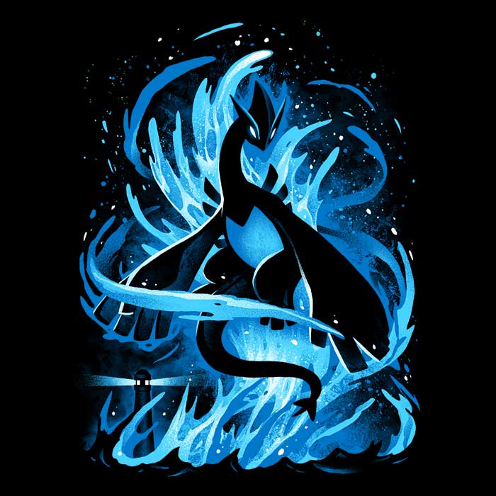 Men's Stylish V-Neck T-Shirt - The Guardian of the Seas