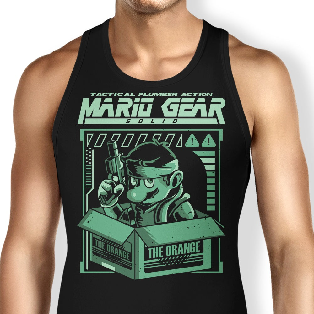 Solid Plumber Men's Tank Top by Arace