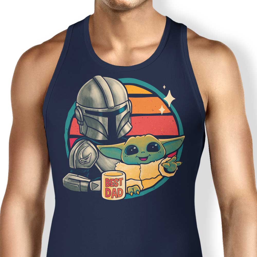 Soft and Comfortable Beskar Dad Unisex and Women's Tank Tops