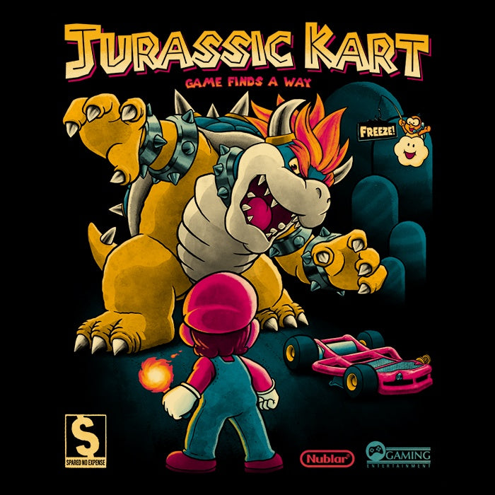 Teesgeex's Jurassic Kart Stylish Men's Apparel