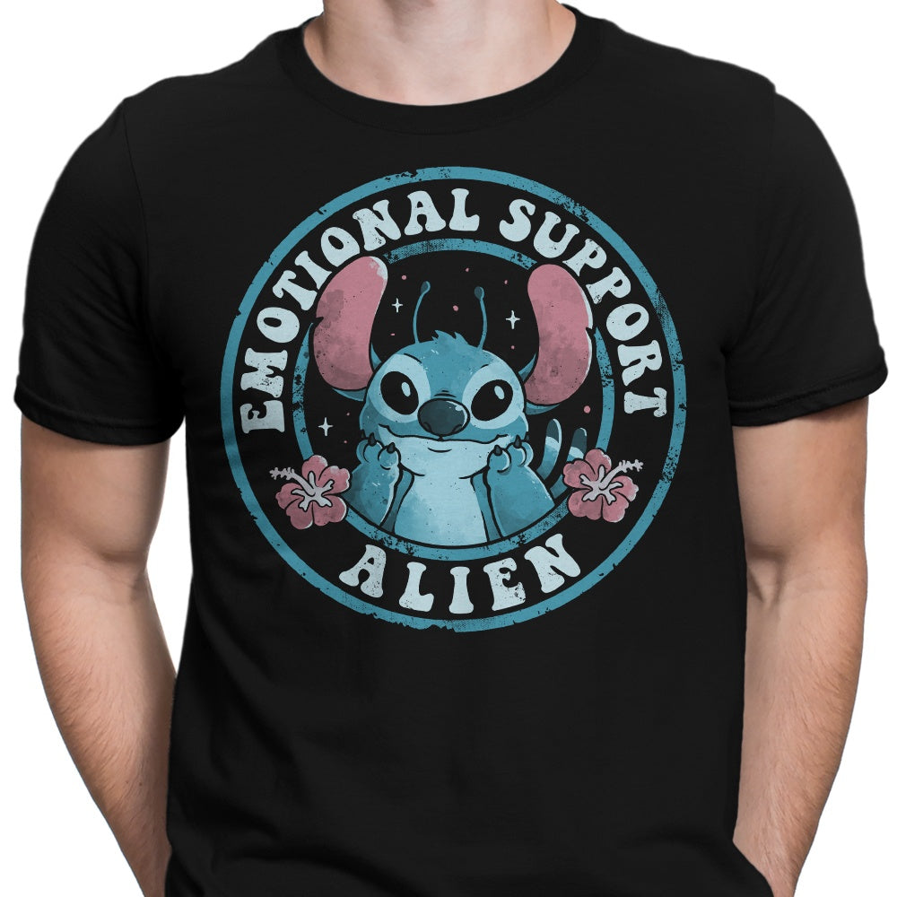 Men's Emotional Support Alien-themed Apparel by Edu.ely