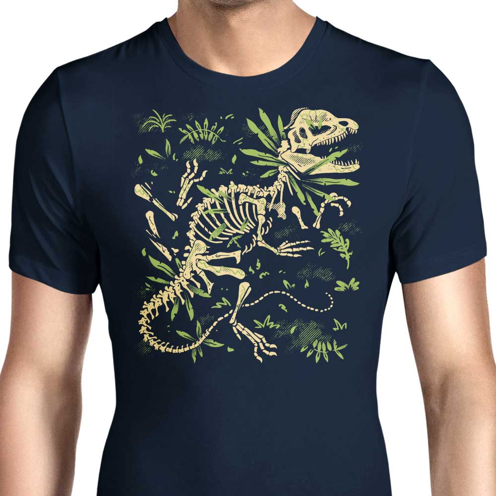 Men's Clothing Featuring Dilophosaurus Fossil Designs by Fitas Artwork