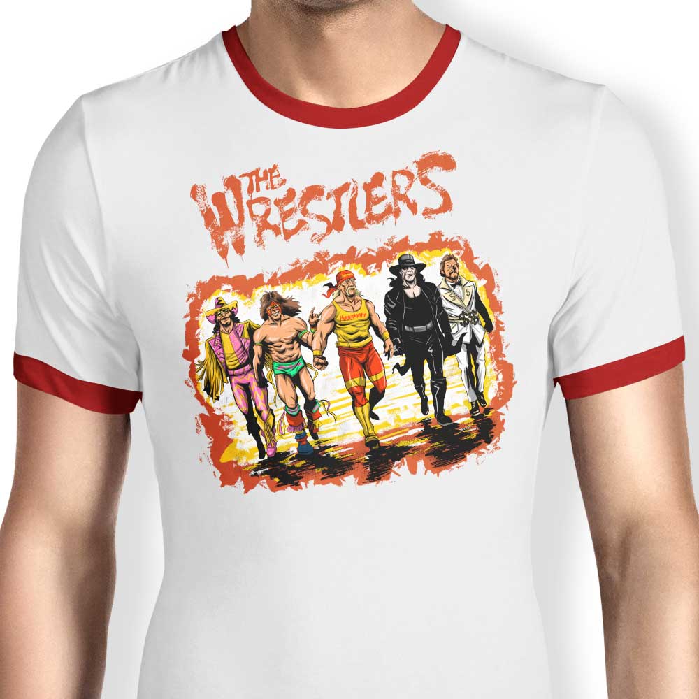 Zascanauta's Stylish Wrestlers Ringer T - Shirt