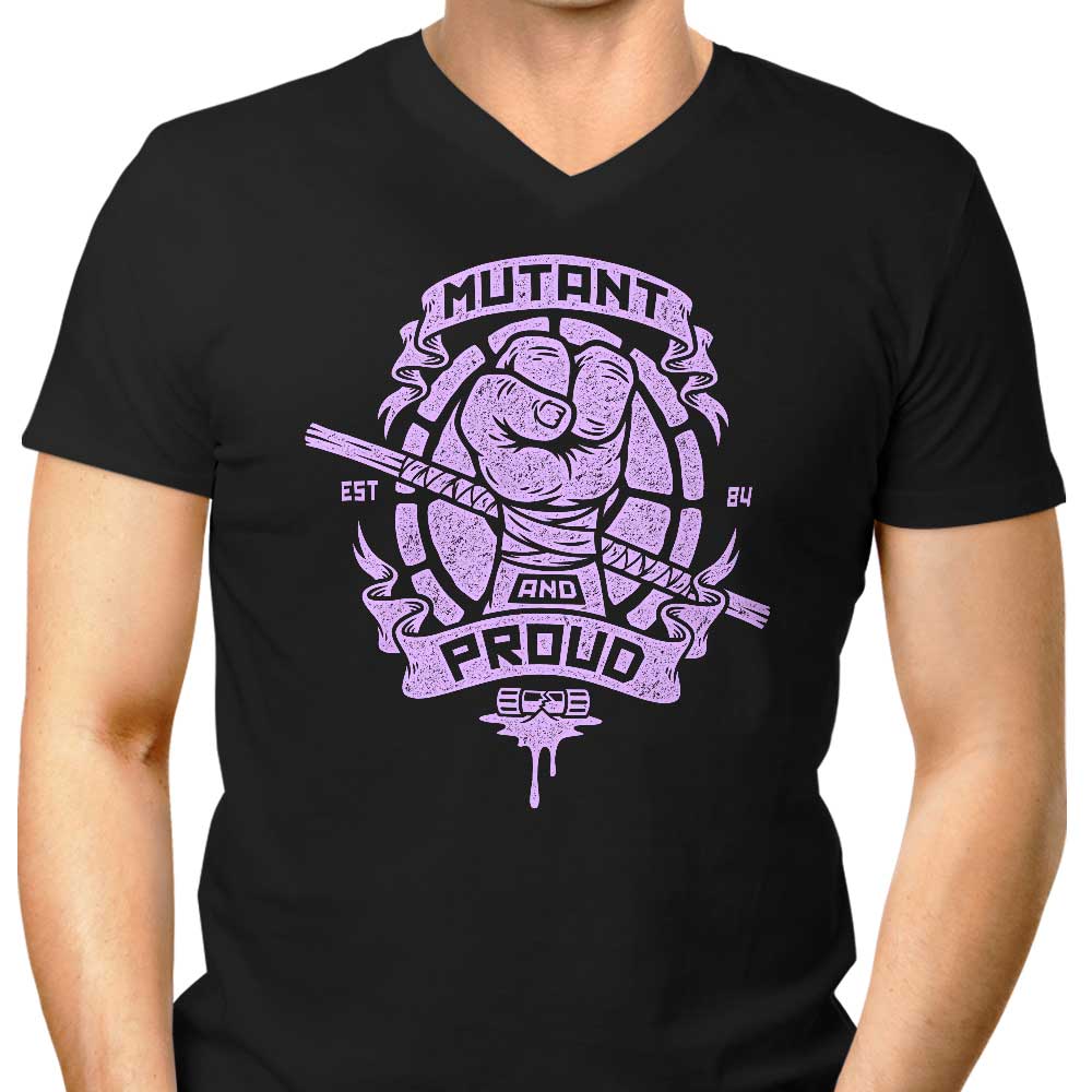Mutant and Proud: Donnie - Stylish Men's V-Neck T-Shirt