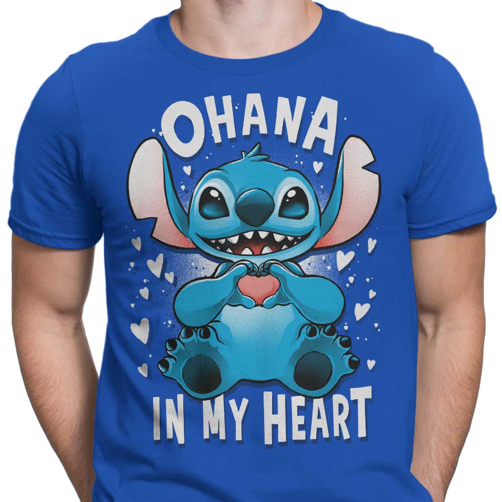 Alemaglia's Heartfelt Ohana - Men's Cotton Apparel Collection