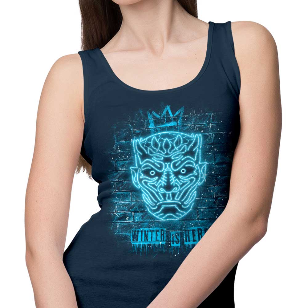 Alemaglia Neon Ice King Men's and Women's Comfortable Tank Tops