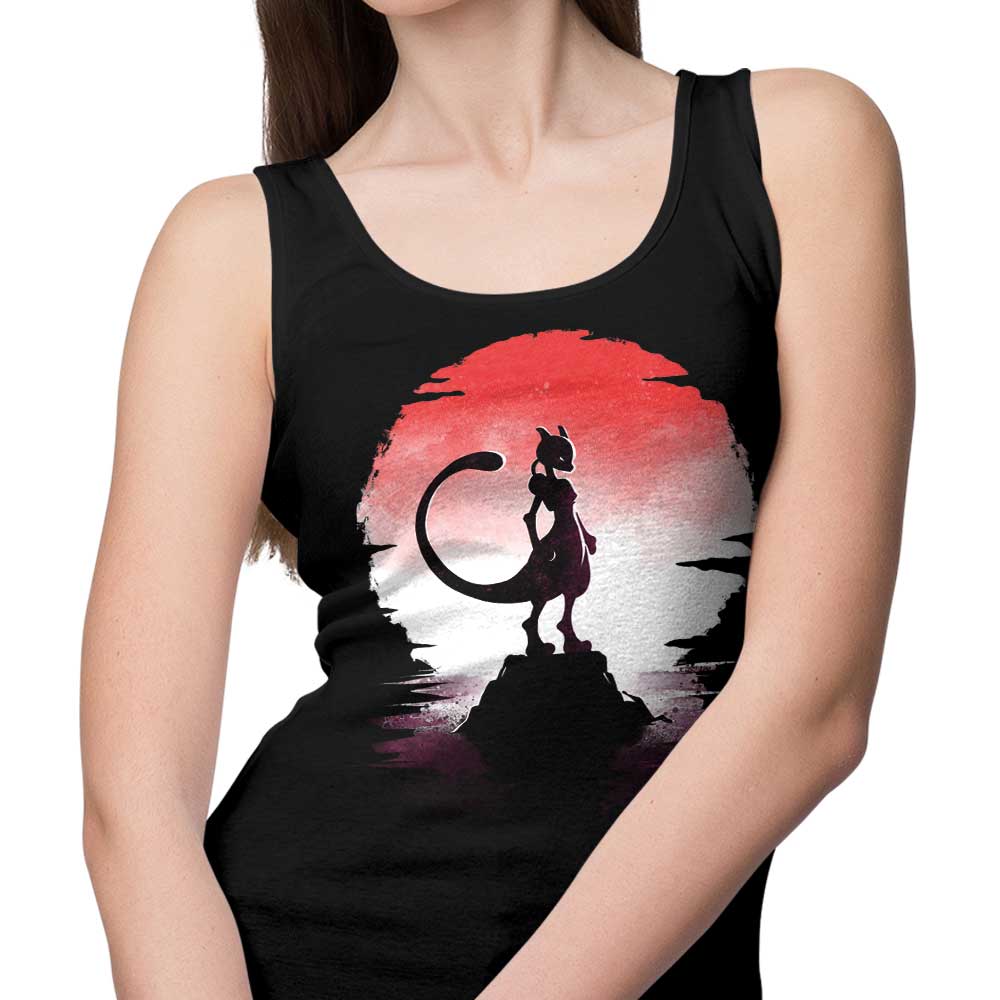 Mysterious Psychic-themed Tank Top Under the Moonlight