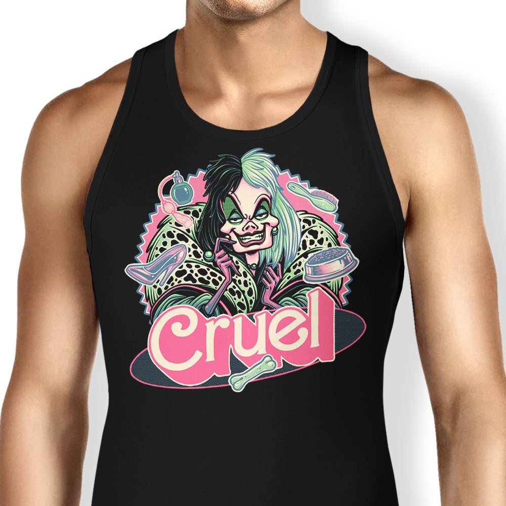 Glitchygorilla's Edgy Cruel Lady Tank Top for Fashion Enthusiasts