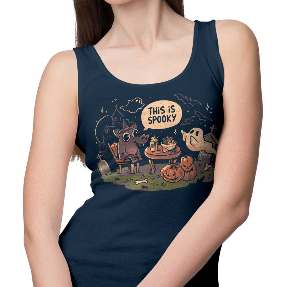 This Super Spooky Halloween-themed Tank Top