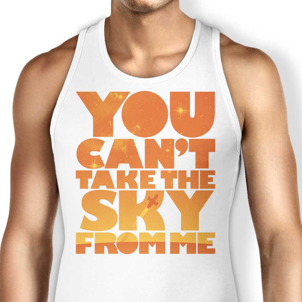 Geekchic 'You Can't Take the Sky' Stylish Tank Top for Men and Women