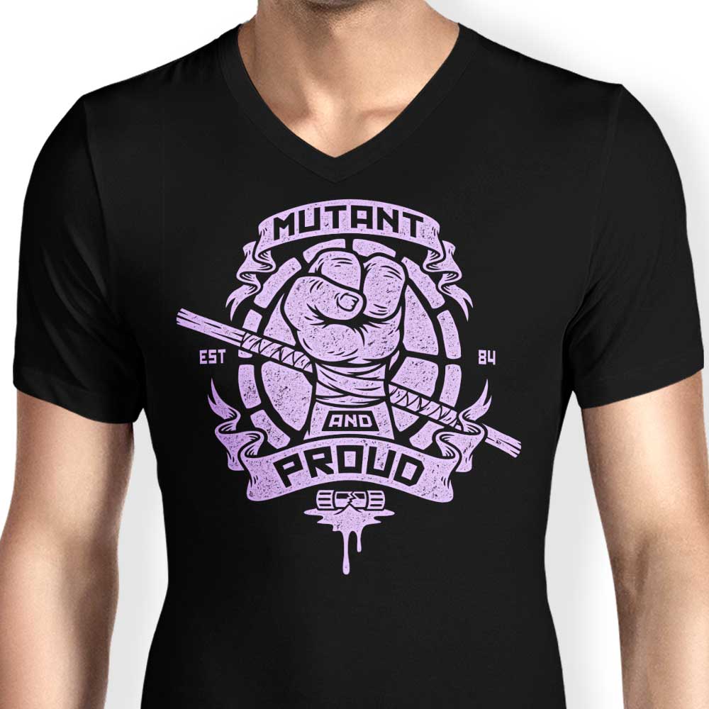 Mutant and Proud: Donnie - Stylish Men's V-Neck T-Shirt