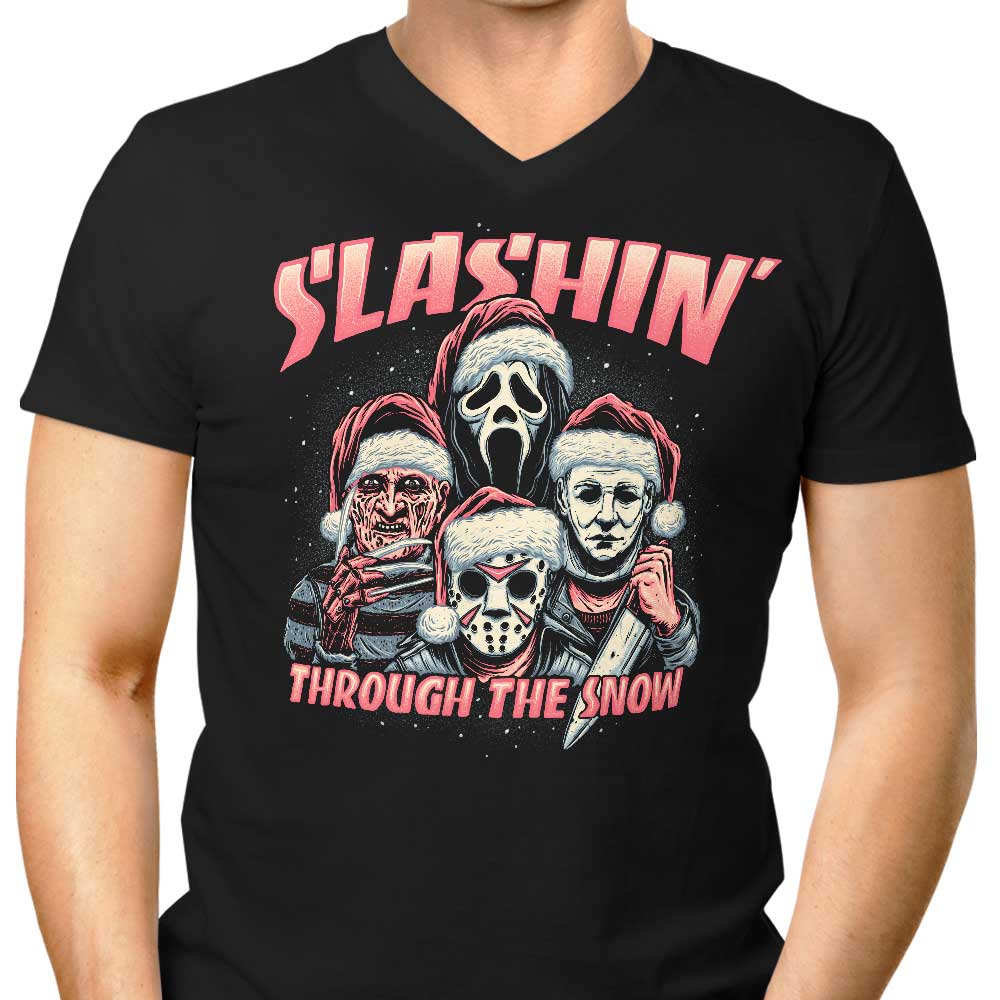 Men's V-Neck T-Shirt - Horror Rhapsody Collection