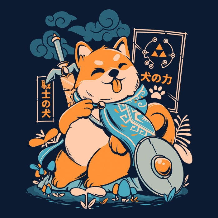 Alt Version of Legend of Dog Men's Stylish V-Neck T-Shirt