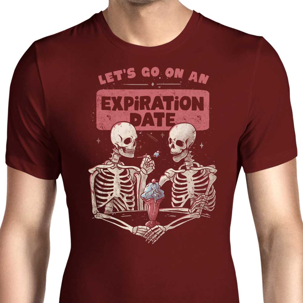 Edu.ely Men's Expiration Date Apparel: T-Shirts in Various Sizes