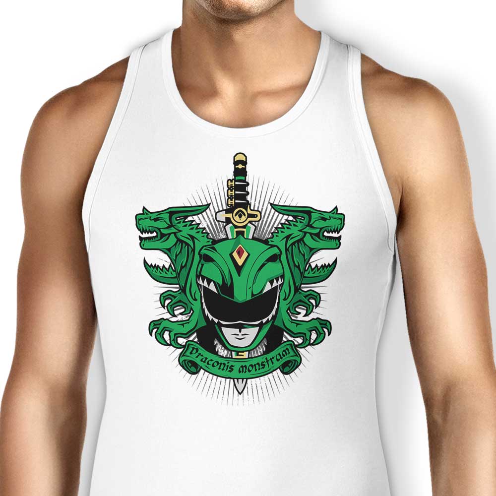 Prime Premne Design Viridis Draconis Monstrum Men's Stylish Tank Top