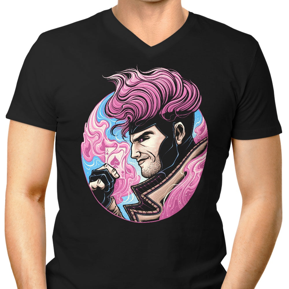 High - Energy Kinetic Charge Men's Stylish V - Neck