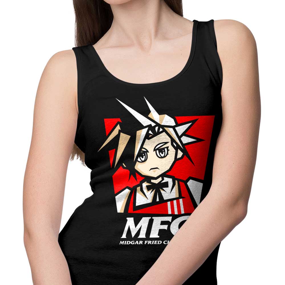 Midgar Fried Chocobo Design Men's and Unisex Comfortable Tank Top for Casual Wear