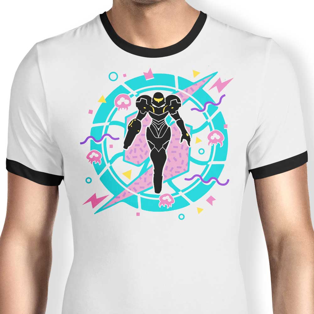 90s Retro Hunter Style Ringer T-Shirt by XENOS