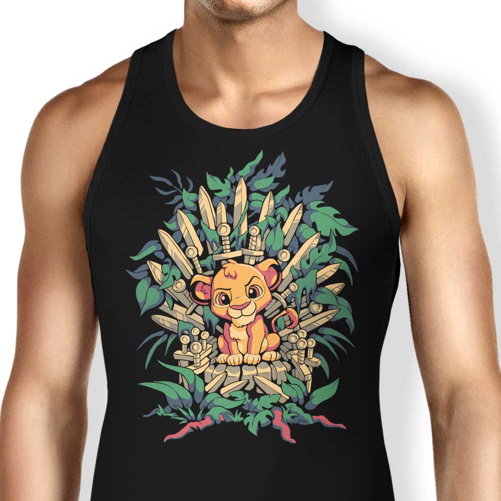 Geekydog True King Comfortable Cotton Tank Tops for Men and Women