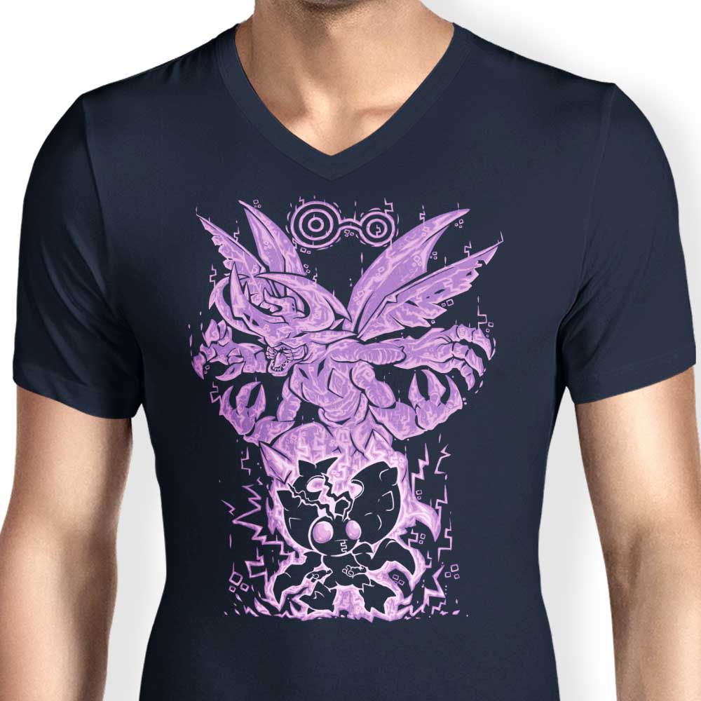 Men's Digital Knowledge Within V-Neck T-Shirt