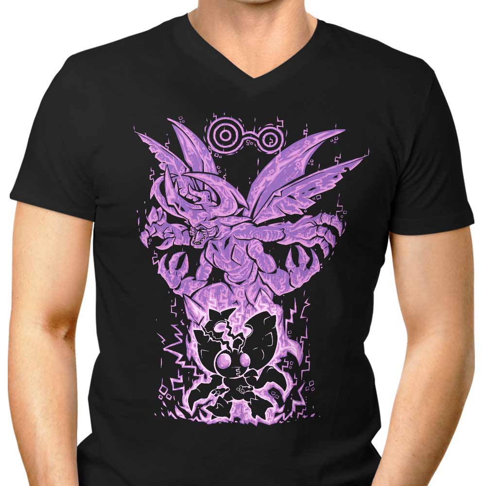 Men's Digital Knowledge Within V-Neck T-Shirt