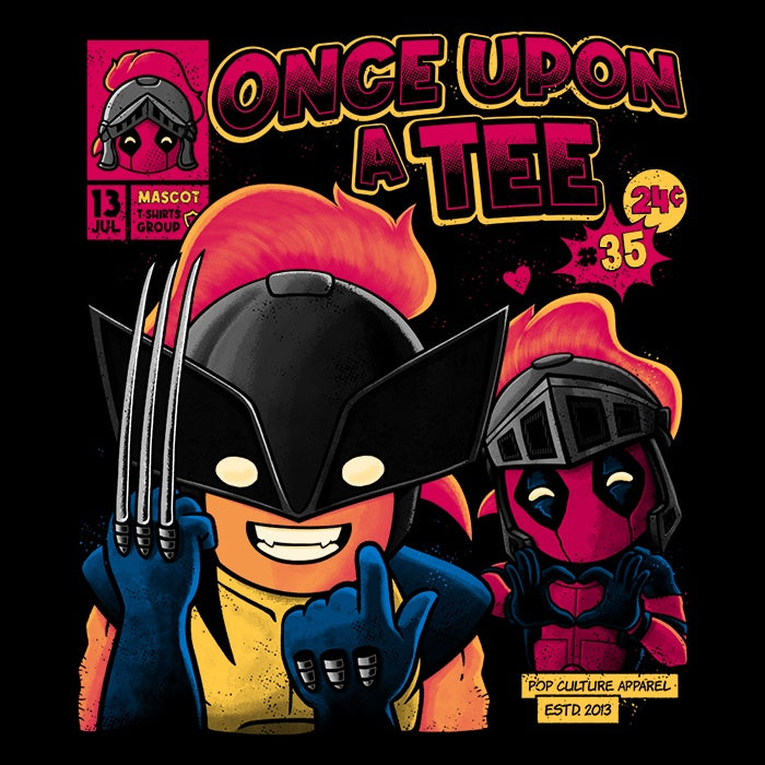 Men's Stylish V-Neck OUAT Poolie T-Shirt