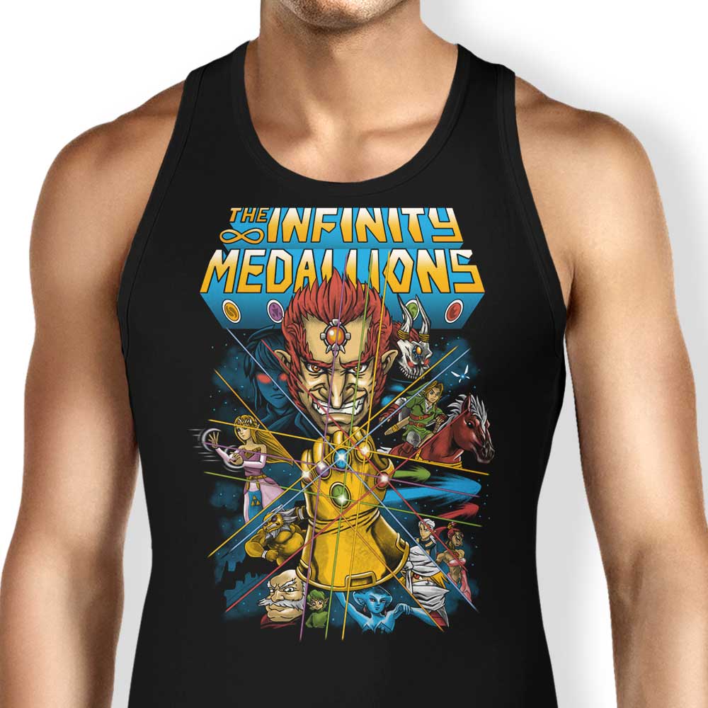 XENOS Infinity Medallions Stylish Tank Top