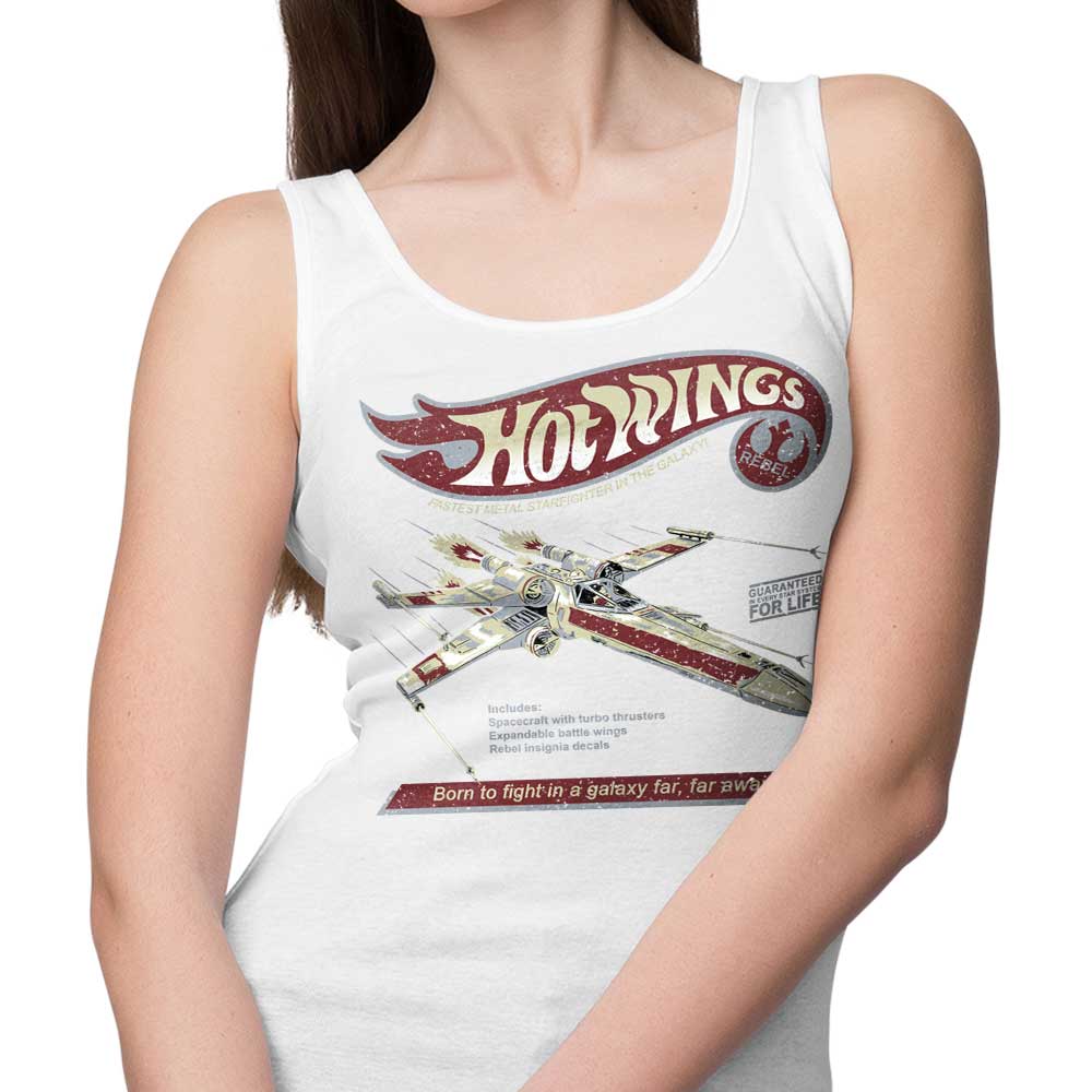 Rebel Hot Wings Style Tank Top for Fashion Enthusiasts
