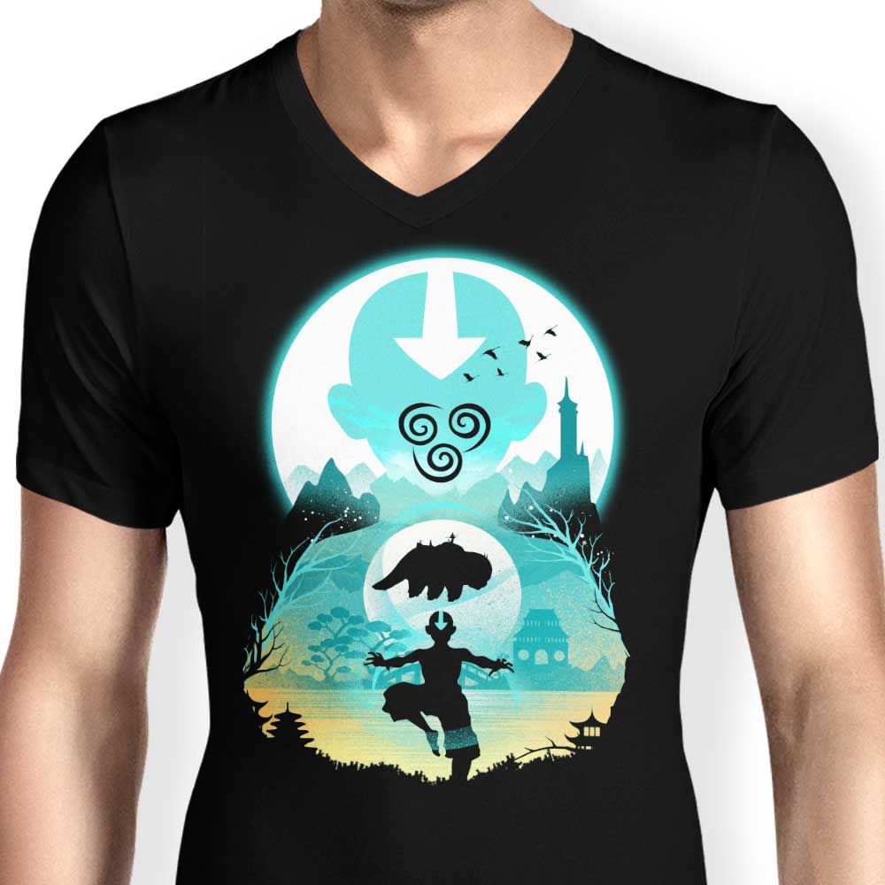 Airscape Men's Stylish V-Neck Apparel