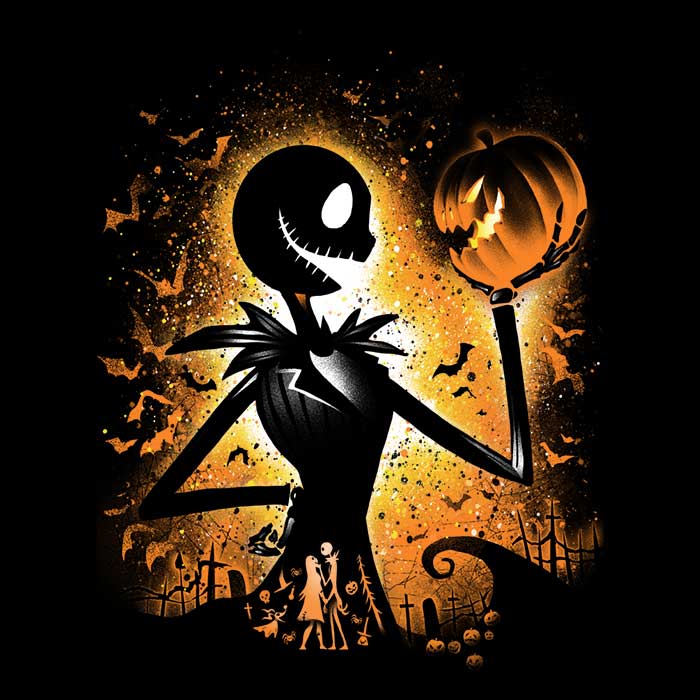 Alemaglia's Men's Stylish V-Neck - The King of Halloween