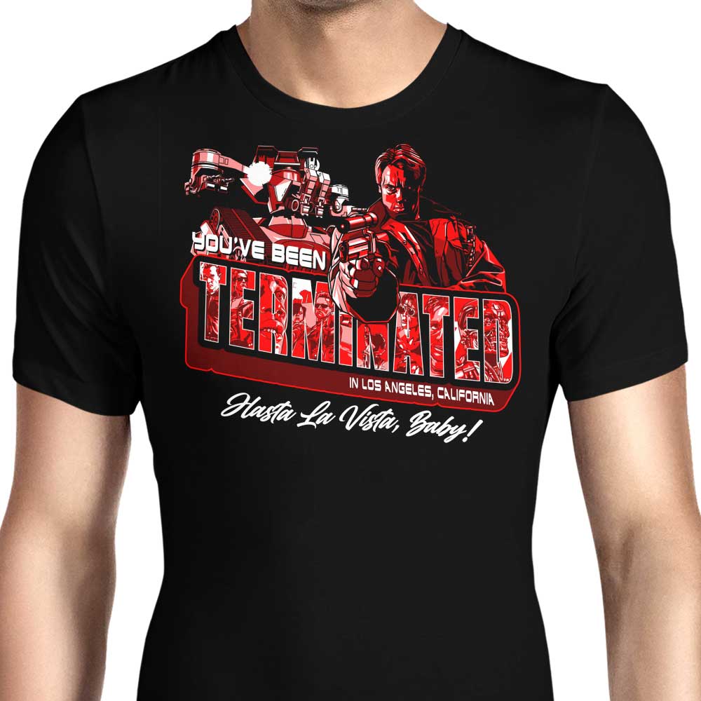 Men's 'You've Been Terminated' Apparel Collection - T-Shirts and Premium T-Shirts