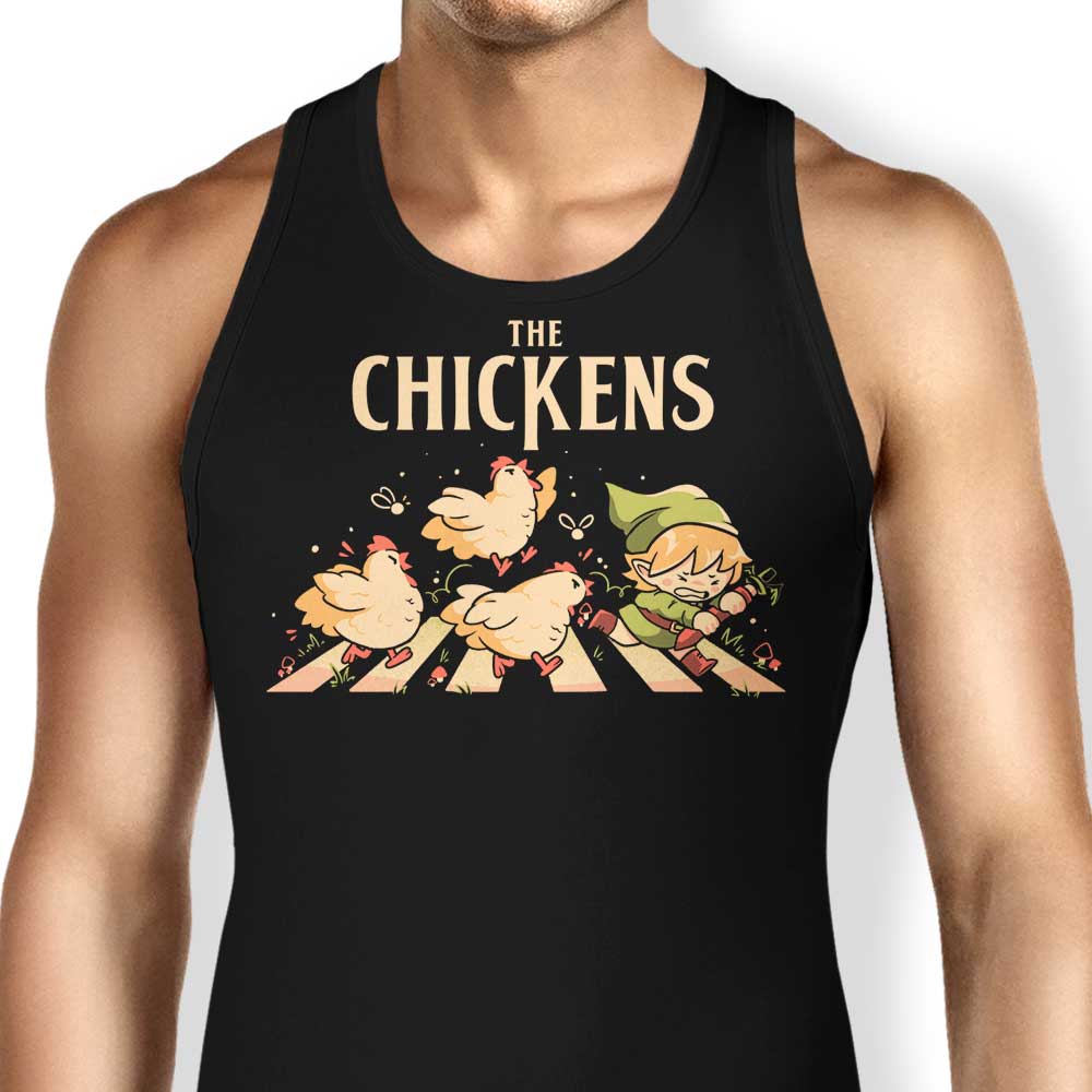 Edu.ely's Stylish Chicken-themed Tank Top