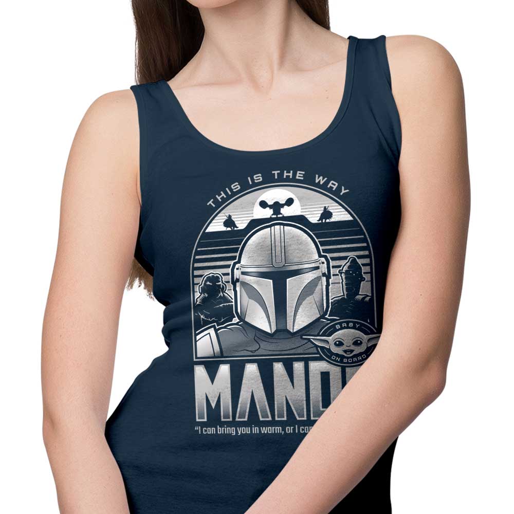 Stationjack's Mando and Friends Collection - Stylish Men's and Women's Tank Tops