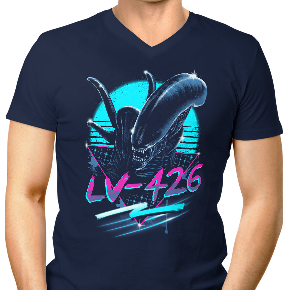 Awesome Alien Design - Men's Stylish V-Neck T-Shirt