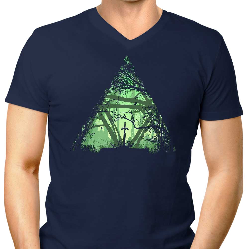 Tree Force Men's Stylish V-Neck Shirt