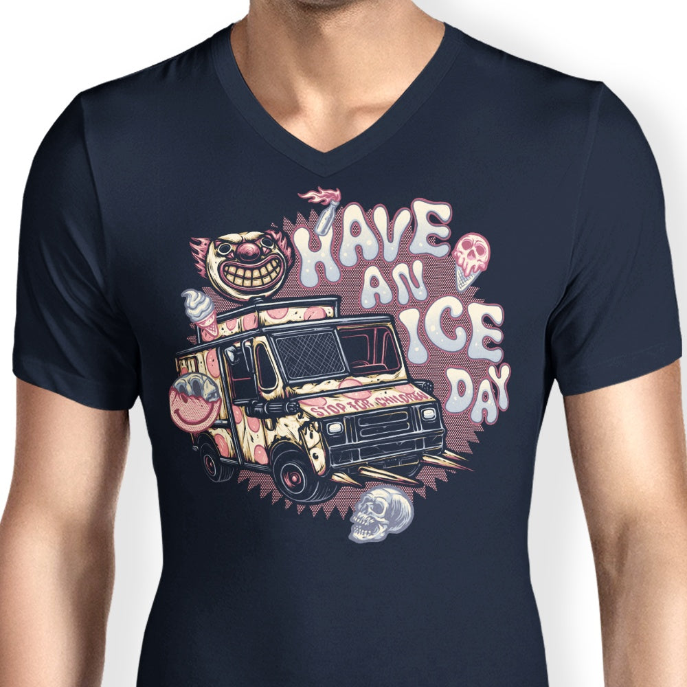 Have an Ice Day Men's V-Neck T-Shirt