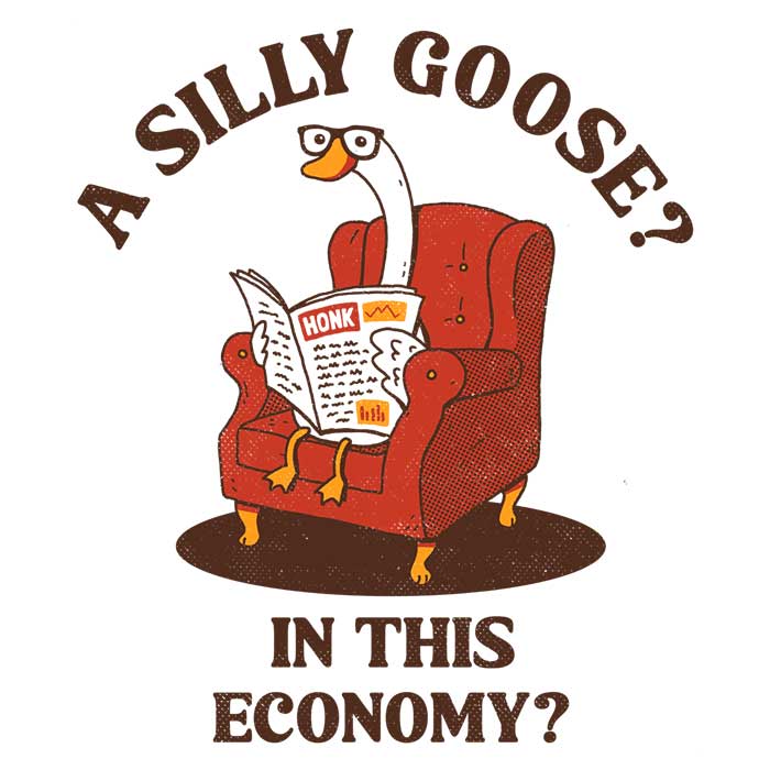 Stylish Sensible Goose Ringer Style T-Shirt for Fashion Enthusiasts