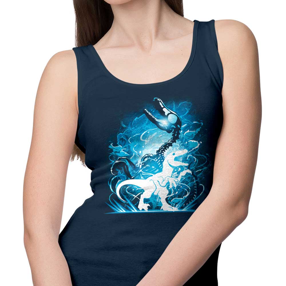 Raptor Silhouette Design Women's Tank Top