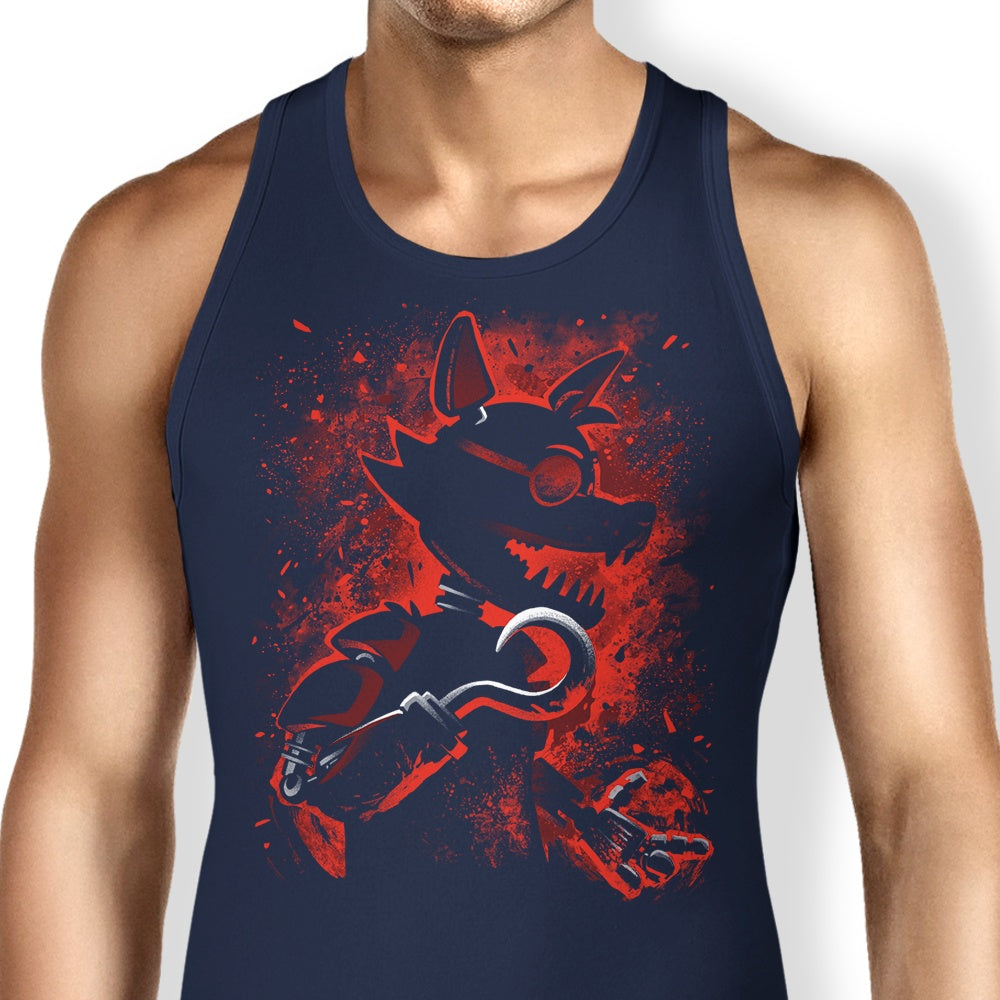 Animatronic Fox Design Tank Top for Fashion Lovers