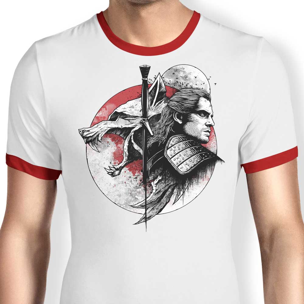 Gwynbleidd - Men's Stylish Ringer T-Shirt for All Sizes
