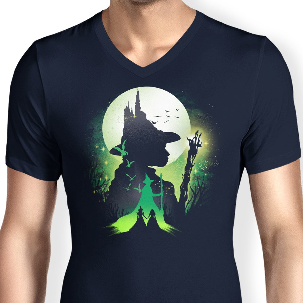 Defy the Forces of Gravity - Men's Stylish V-Neck T-Shirt