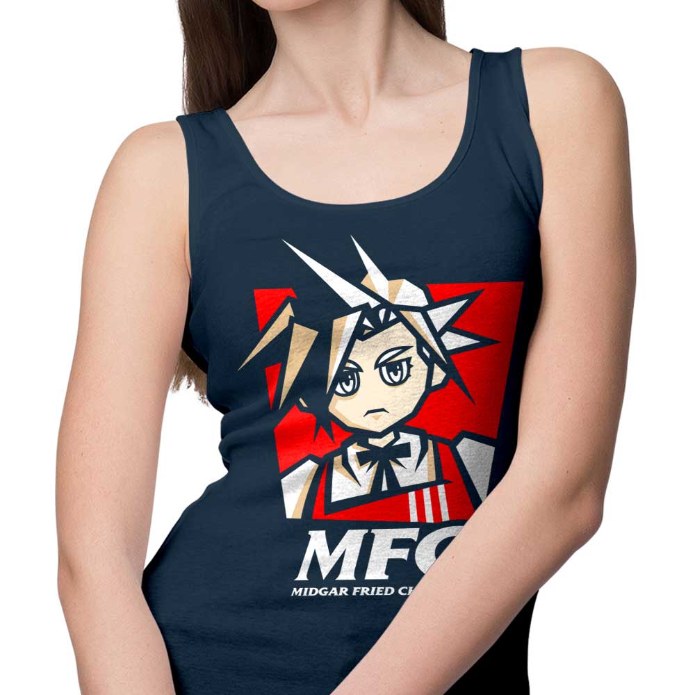 Midgar Fried Chocobo Design Men's and Unisex Comfortable Tank Top for Casual Wear