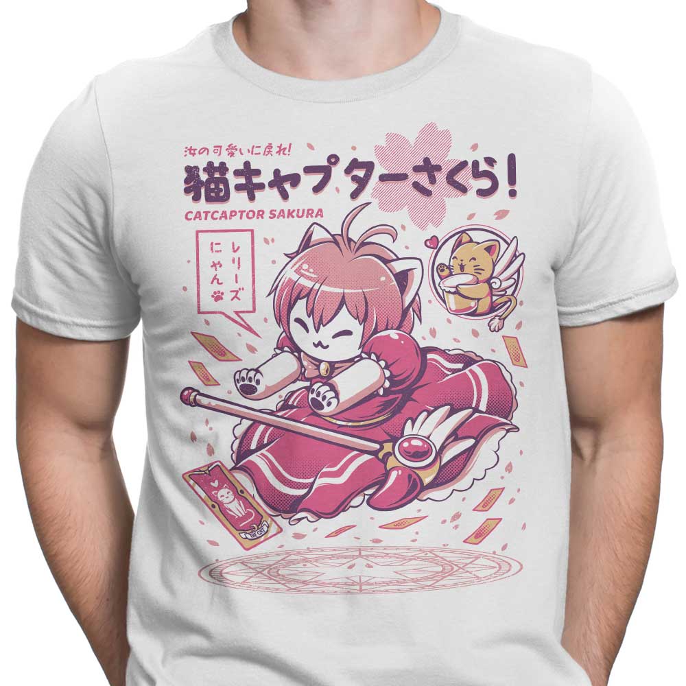 Ilustrata's Catcaptor Sakura Men's Fashionable Apparel