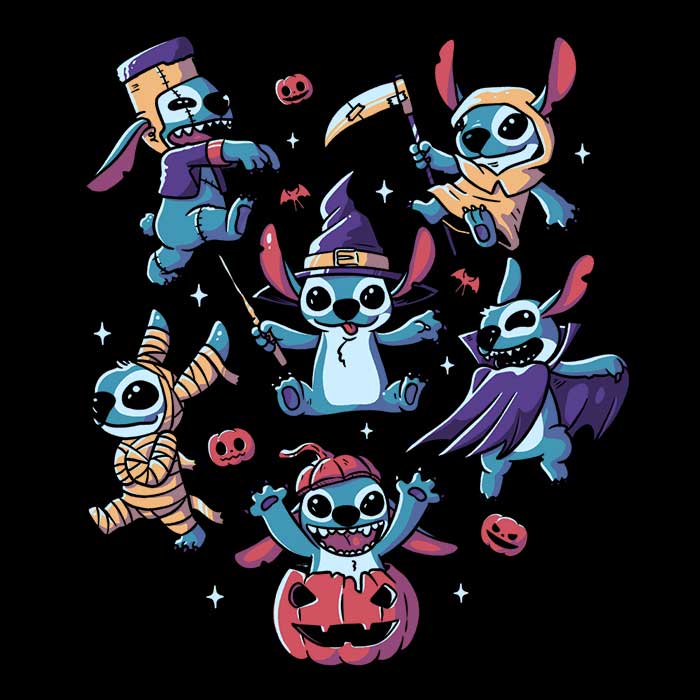 Edu.ely's Men's Halloween Experiments Apparel - T-Shirts for All Sizes