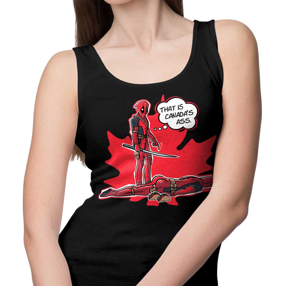 Canada's Behind Unisex and Women's Stylish Tank Tops