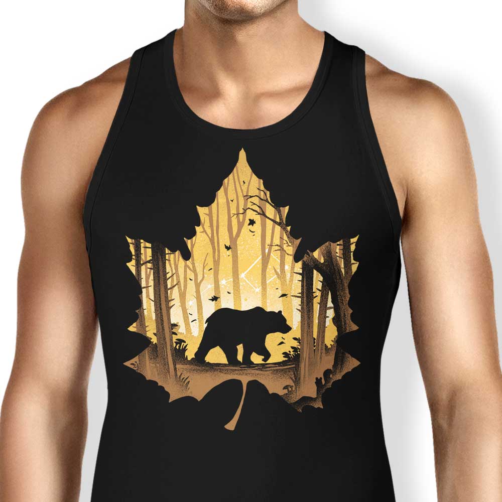 Alemaglia's Bear Protector Men's and Women's Unisex Tank Top