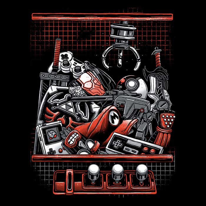 Men's V-Neck Claw Adventure T-Shirt